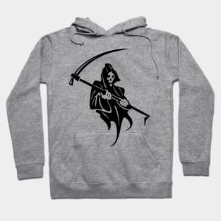 Grim Reaper and Scythe Hoodie